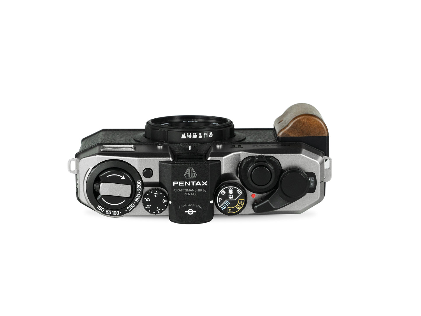 Pentax 17 - Wooden Grip (Walnut)