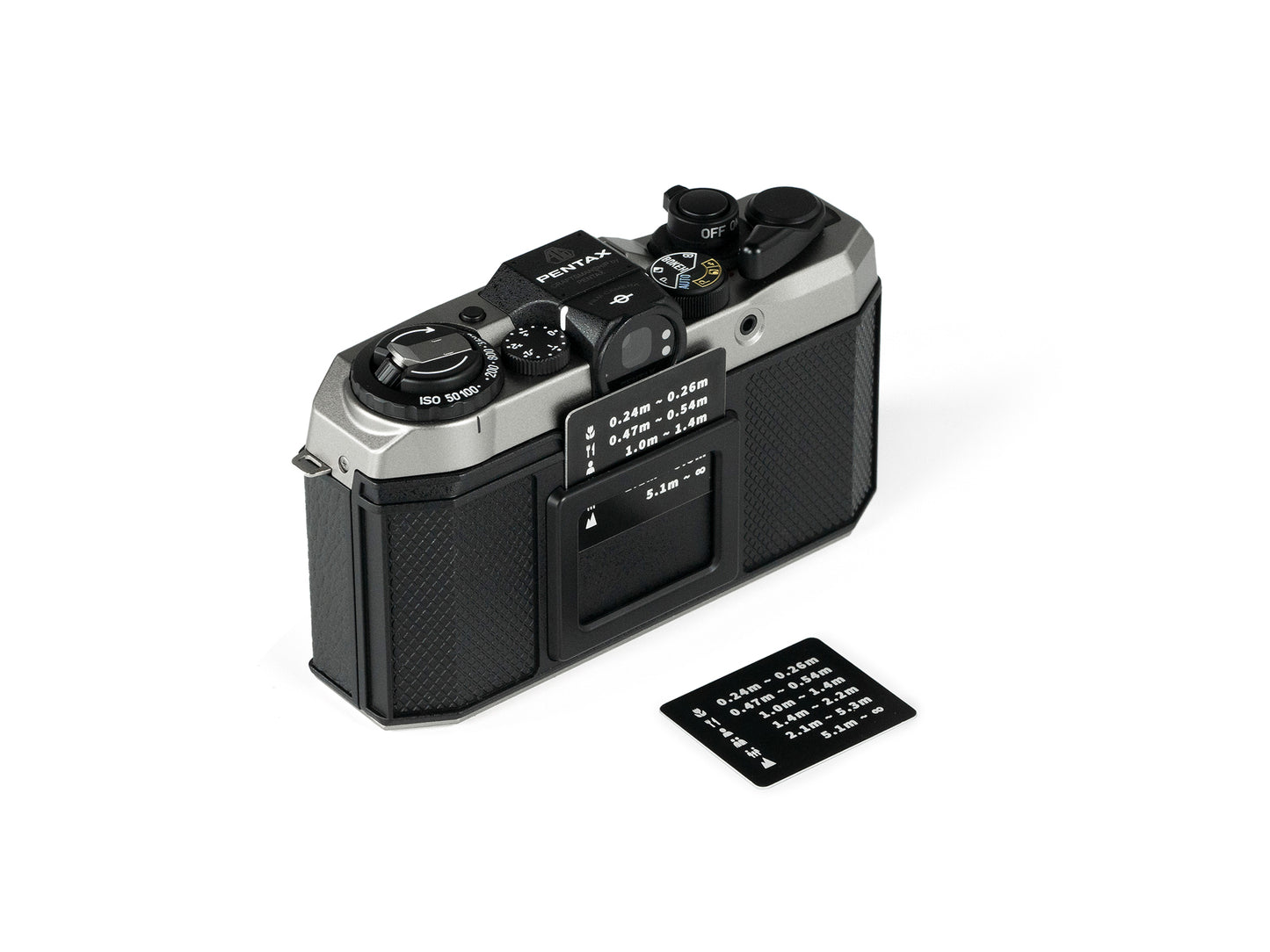 Pentax 17 - Focus Guide Card(Aluminum alloy)