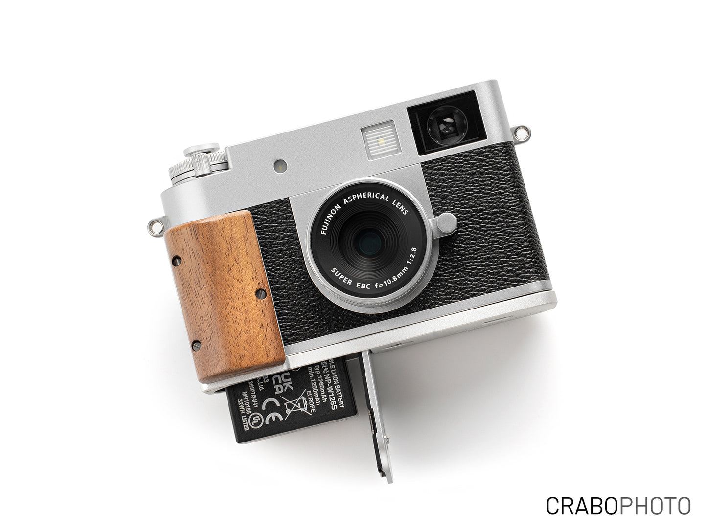 FUJIFILM X-half L-shape Wooden Grip (Walnut)