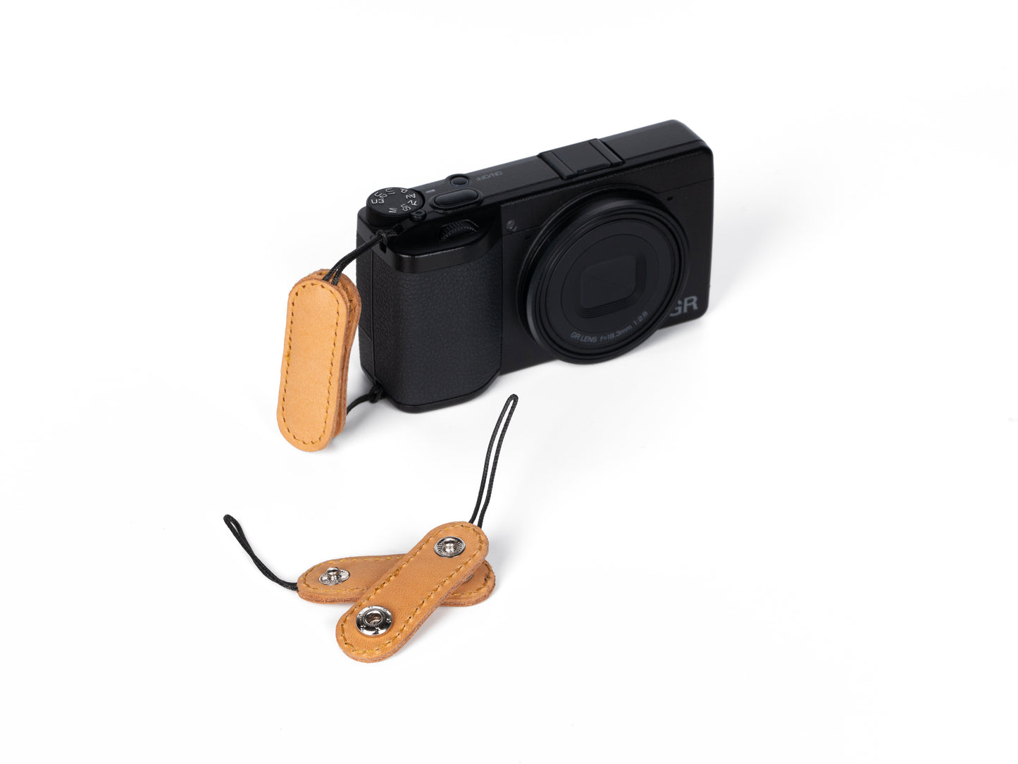 Ricoh GR - Genuine Leather Camera Finger Strap